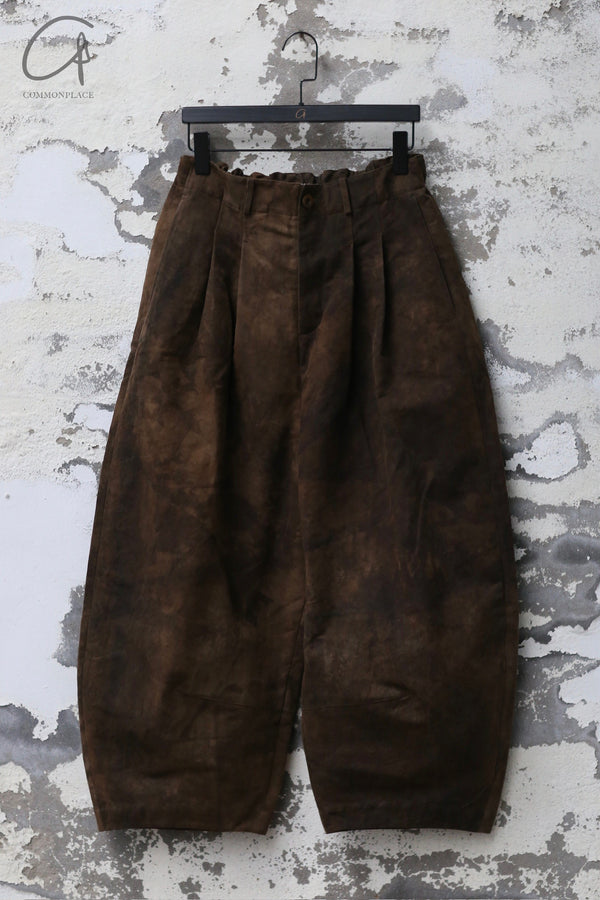 AVIVA JIFEI XUE cocoon trousers SS24-CSP-BK